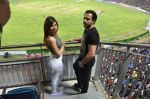 christina bharwani with emran hashmi at Azhar promotions in association with Gourmet Renaissance at IPL match in Pune on 9th May 2016